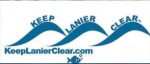 Keep Lanier Clear sticker