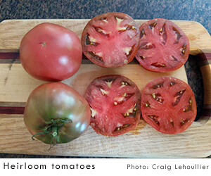 Heirloom tomatoes