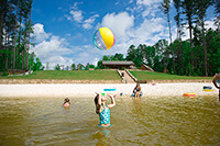 Beach at Don Carter State Park