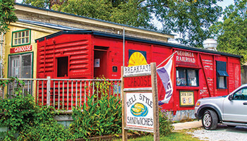 Caboose Restaurant-Rutledge, GA