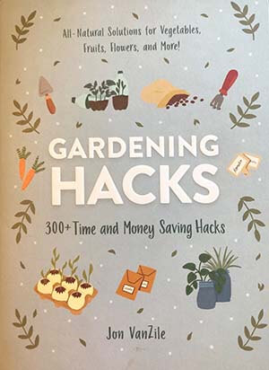 Cover of book, Gardening Hacks