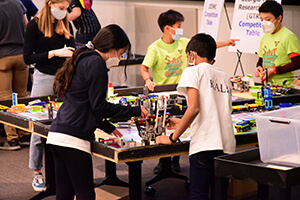 STEM students at 2022 Robotics State Championship