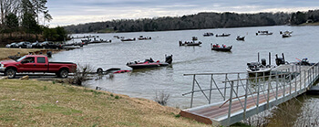 Phoenix Bass Fishing League tournament on Lake Lanier