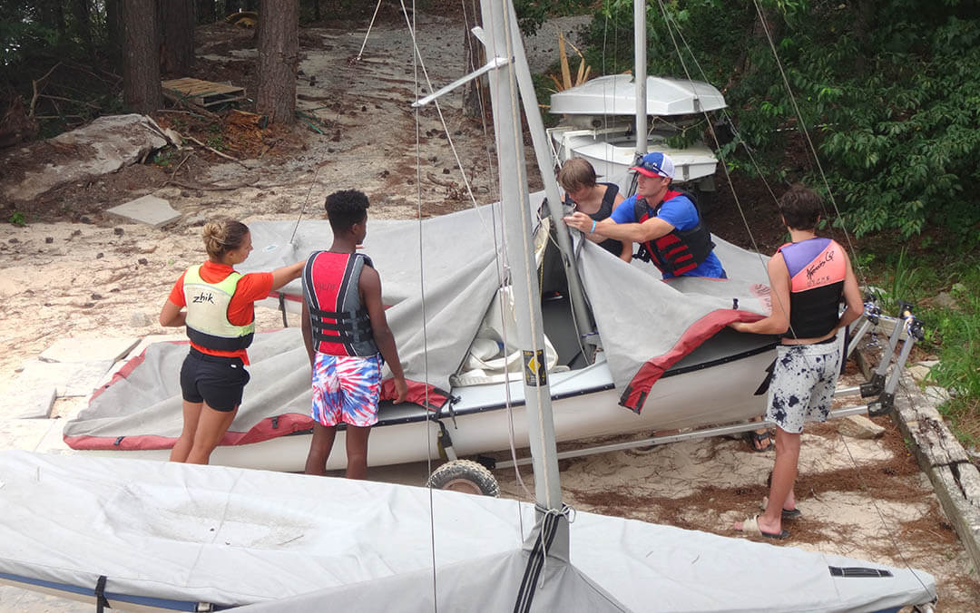 Eagle Ranch youth learn life skills via sailing