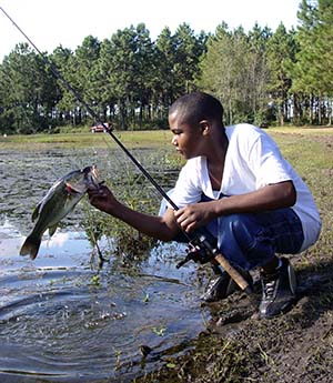 Get that ‘first fish’ feeling at a family or Kids’ Fishing Event
